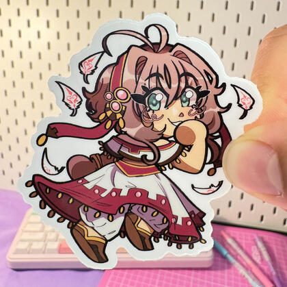 CLAMP Sticker series, Tsubasa Chronicle Sakura (May. 2025, Digital art)