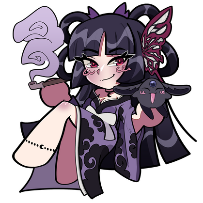 CLAMP Sticker series, xxxHolic Yuko Ichihara (May. 2025, Digital art)