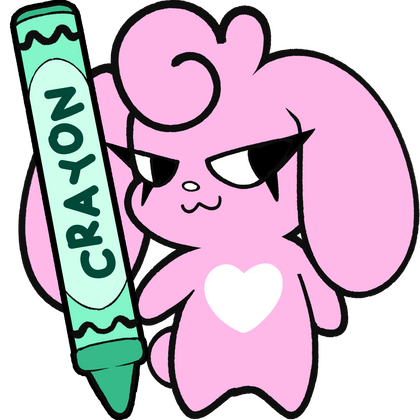 Bunnii Doodles Mascot, Scribla (May. 2025, Digital art)