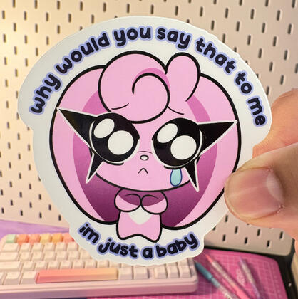 Bunnii Doodles Mascot, Baby Scribla (June. 2025, Digital art)