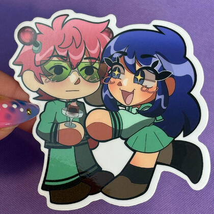 Disasterous Life of Saiki K, Teruhashi &amp; Saiki, (May 2025, Digital art)