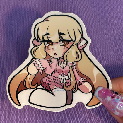 CLAMP Sticker series, Chobits Chii (May. 2025, Digital art)