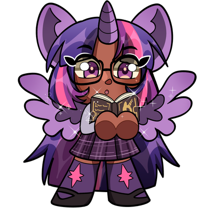 My Little Pony Sticker series, Twilight Sparkle (July 2025, Digital art)