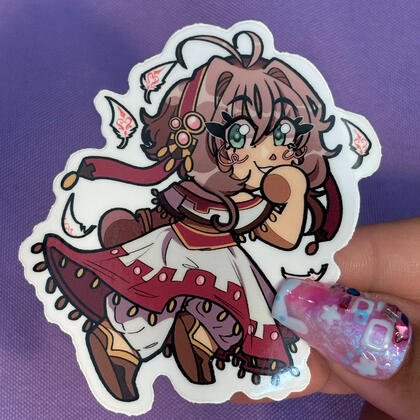 CLAMP Sticker series, Tsubasa Chronicle Sakura (May. 2025, Digital art)