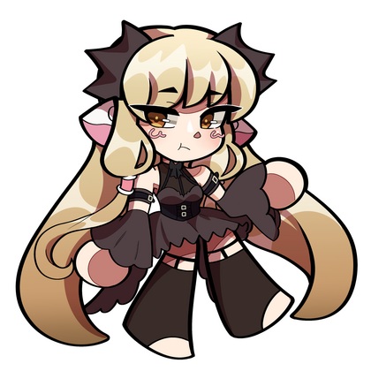 CLAMP Sticker series, Chobits Freya (May. 2025, Digital art)