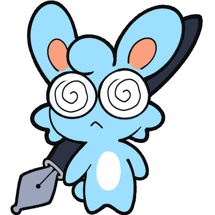 Bunnii Doodles Mascot, Dr. Doo Dell (May. 2025, Digital art)