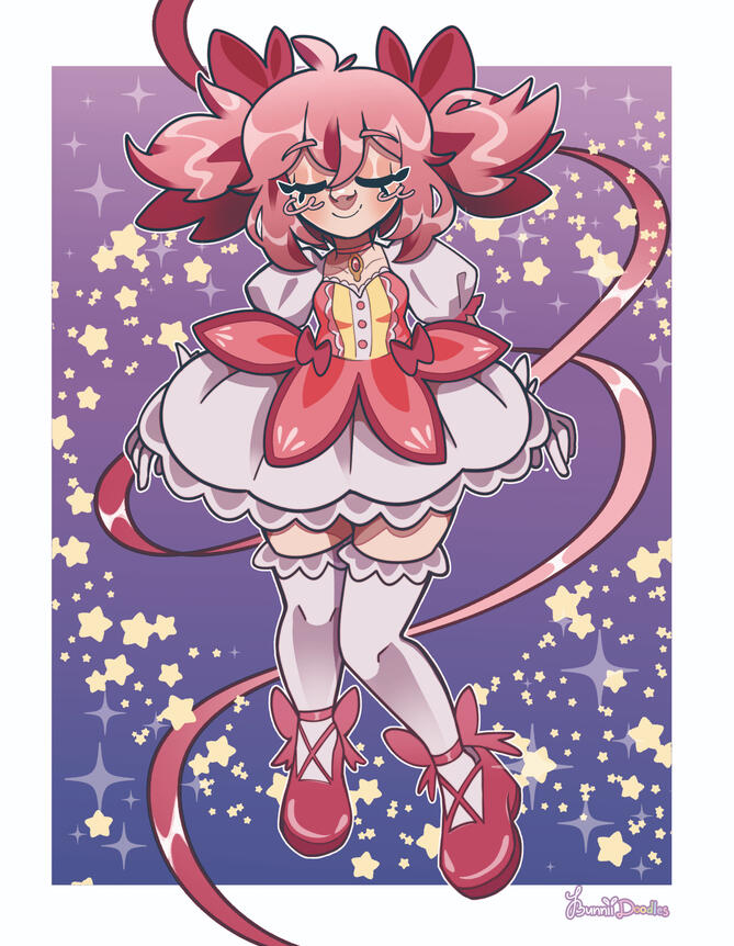 Dreaming! Madoka Kaname, (June 2025, Digital art)