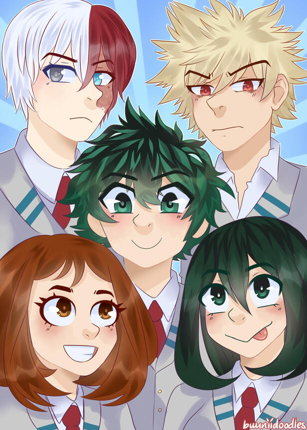 BNHA, (October 2018, Digital art)