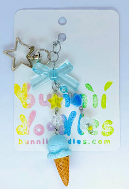 Bubble Bath Sundae, Keychain Phone Charm (May 2025)